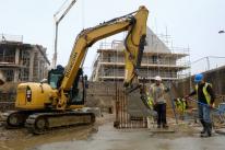 Construction work continues at the North Quay development